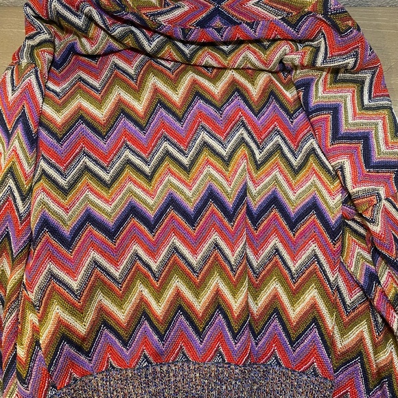Missoni Italy Orange Label Shawl Collar Cardigan Sweater Sz M - LIKE NEW!!! - Picture 4 of 5